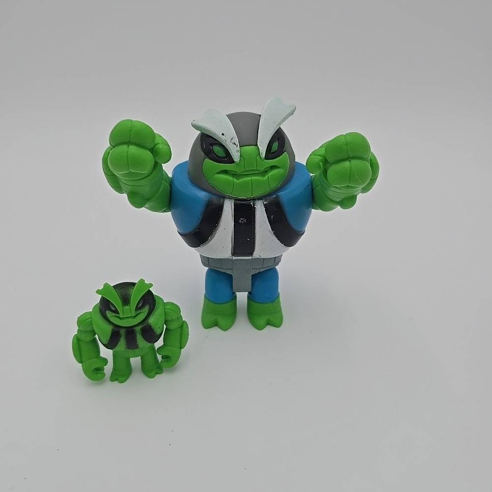 SLAPBACK Ben 10 Figure 2018 Playmates Toys Cartoon Network COMPLETE with 1 minis